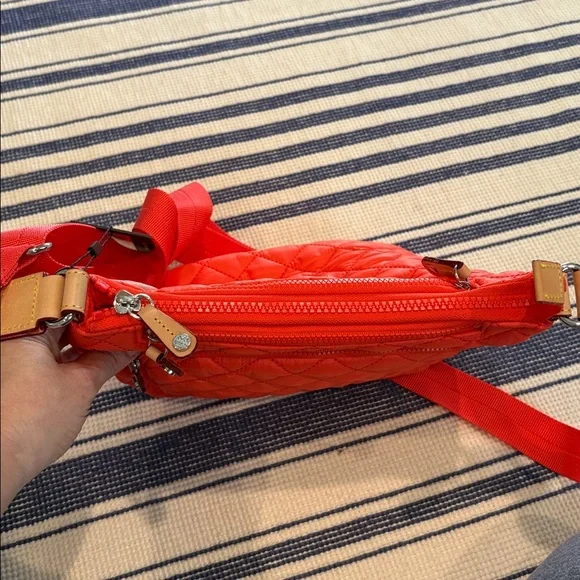 NWT MZ Wallace Metro Scout Deluxe Crossbody Bag in Poppy - Picture 14 of 14